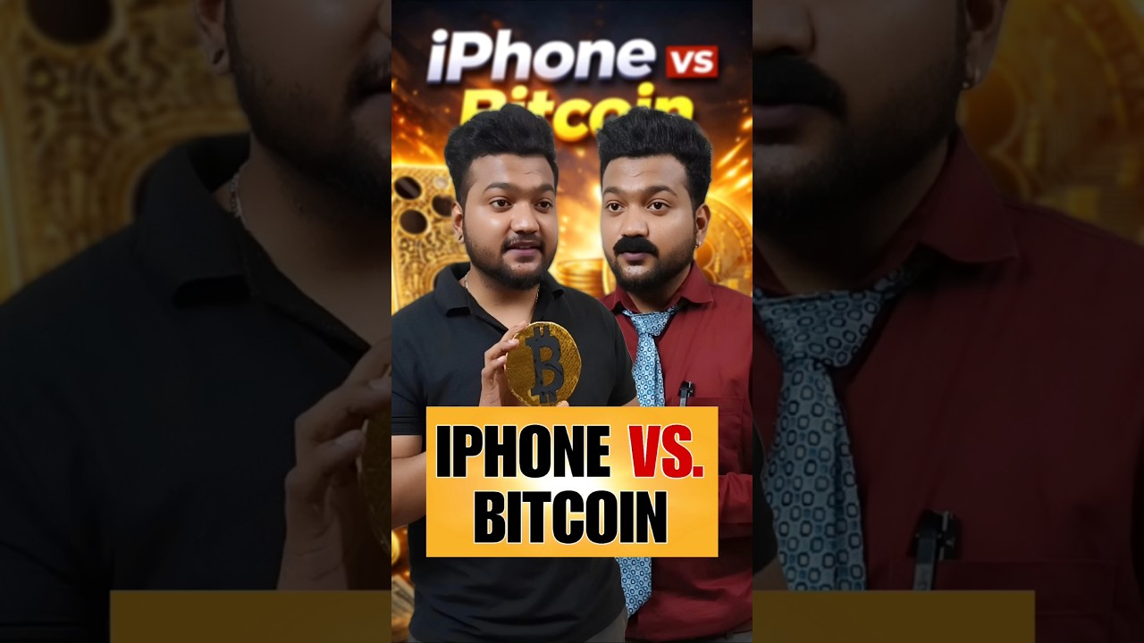 iPhone vs Bitcoin: Who really won? 🤯 #finance #money #education