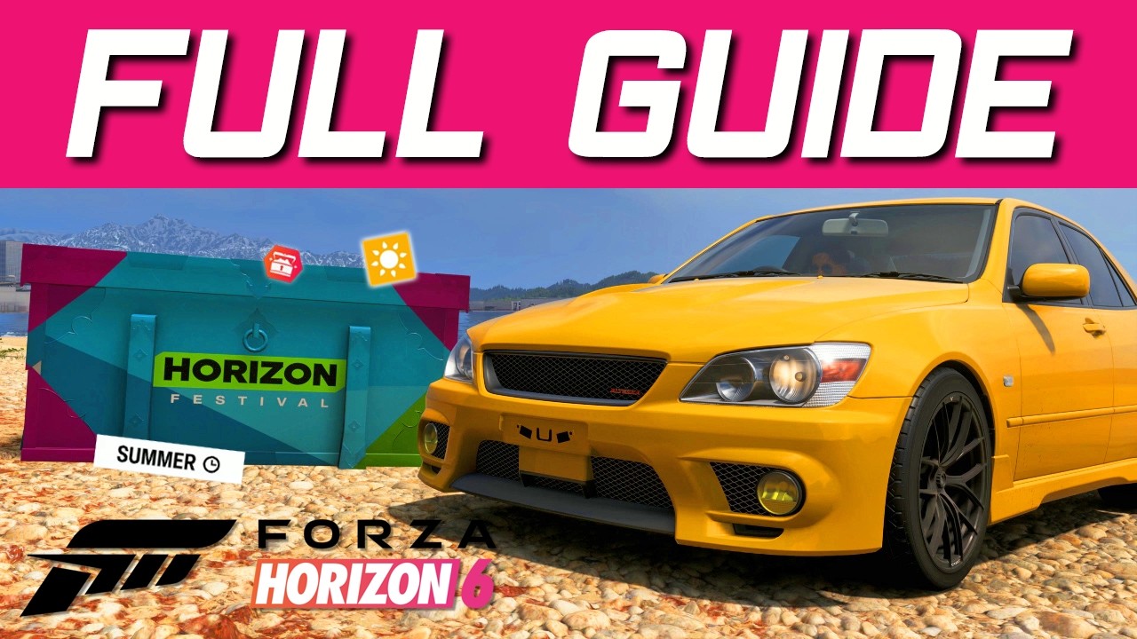 Forza Horizon 6 TREASURE HUNT Nangan Region (Summer Festival Playlist Treasure Chest Location)
