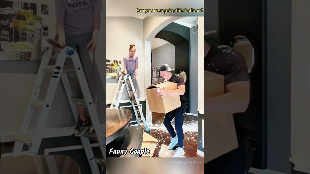 Couple Balloon Pranks 😂 Epic Fails!#Pranks #CouplePranks #BalloonPranks