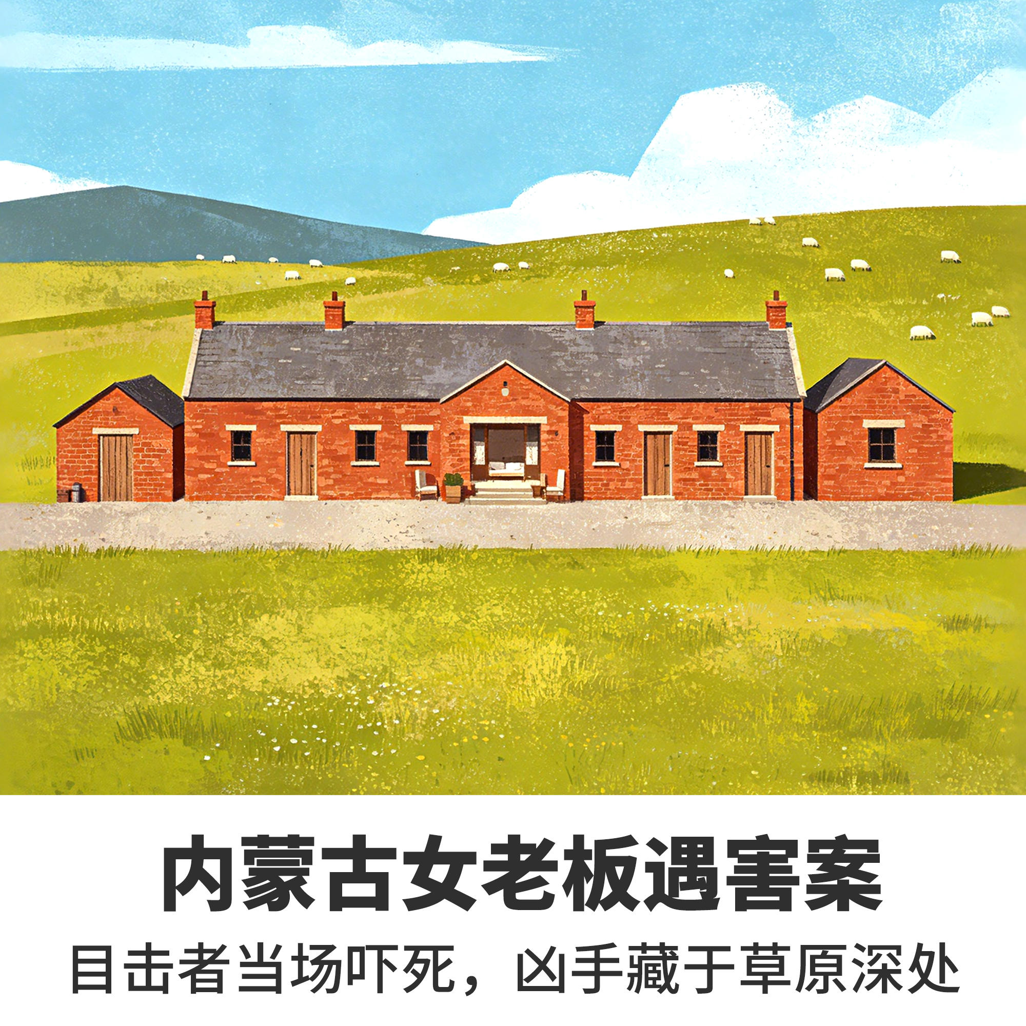 No.19内蒙古女老板遇害案：目击者当场吓死，凶手藏于草原深处