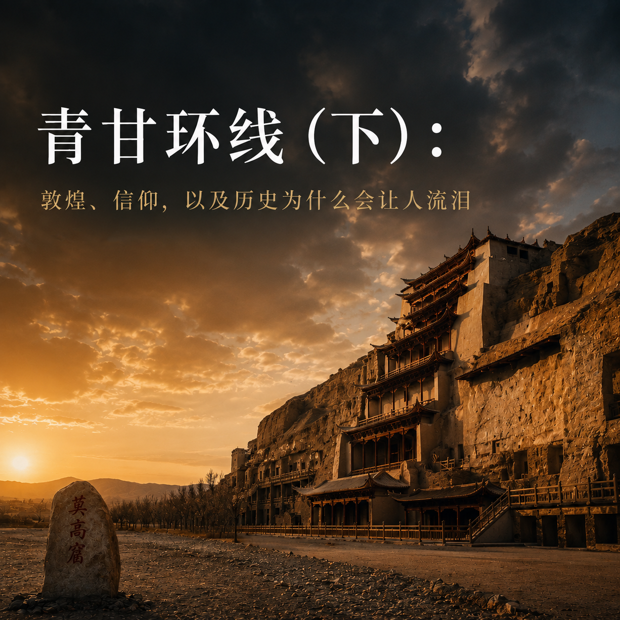 青甘环线（下）：敦煌、信仰，以及历史为什么会让人流泪