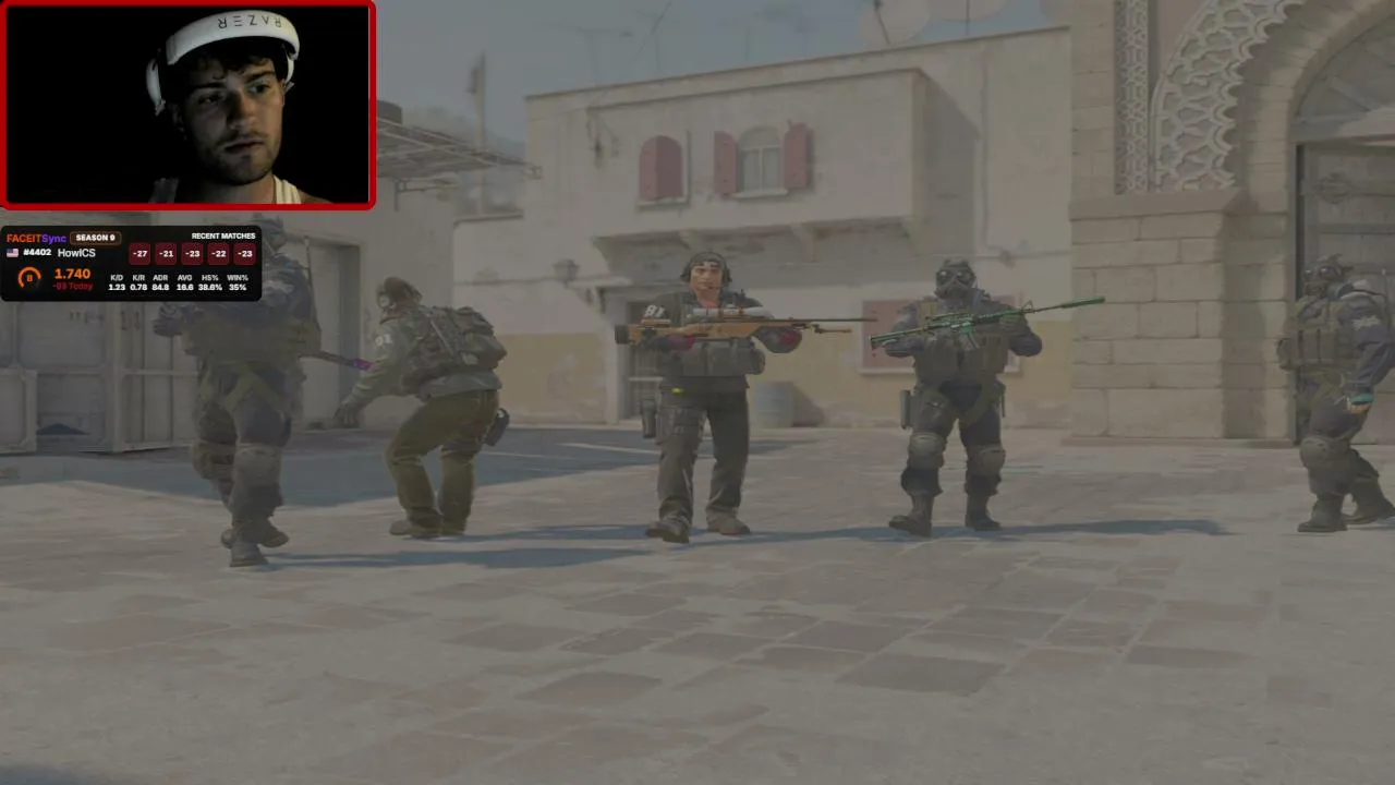Faceit lvl10 grind! #dinkesports