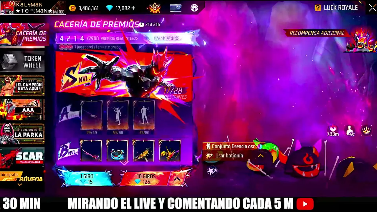 GRAN MAESTRO NIVEL 100 JUGANDO CON SUBS