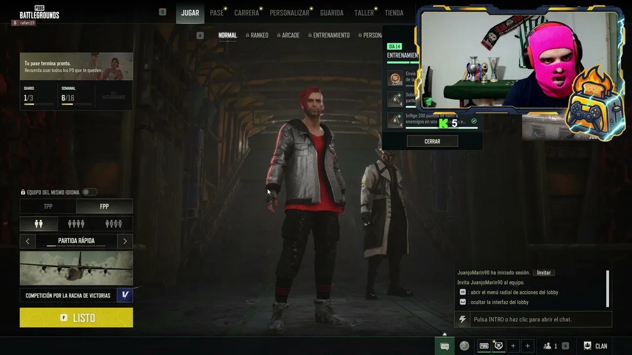 UN TIO CON PASAMONTAÑAS DEBUTANDO EN KICK | DIA 2/30 HACIENDO STREAM | LO QUE SURJA