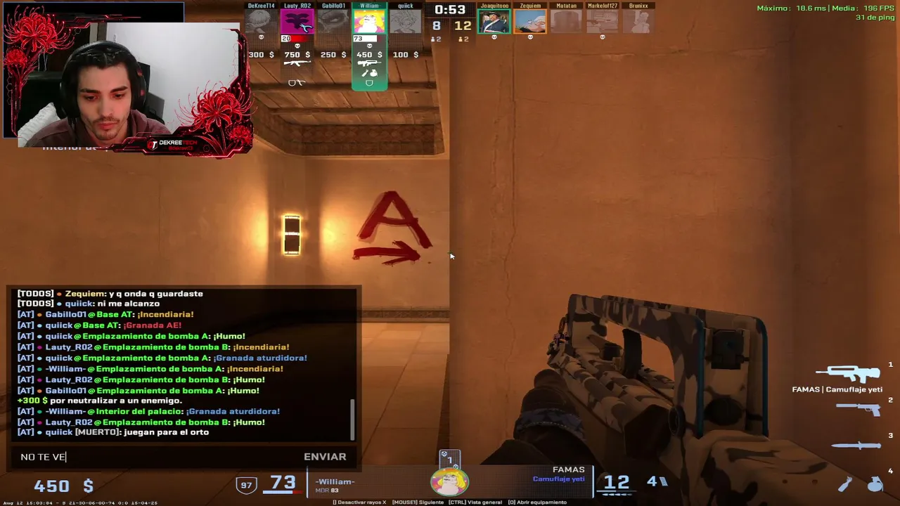 faceit lvl 6 bien botardo mamañema