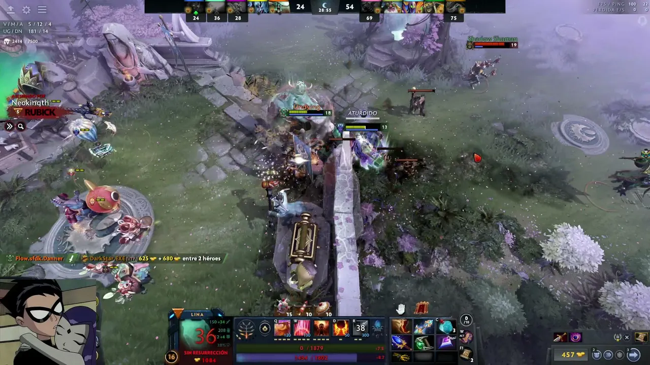 !tts comando para hablar, perdiendo desde temprano en el dota.