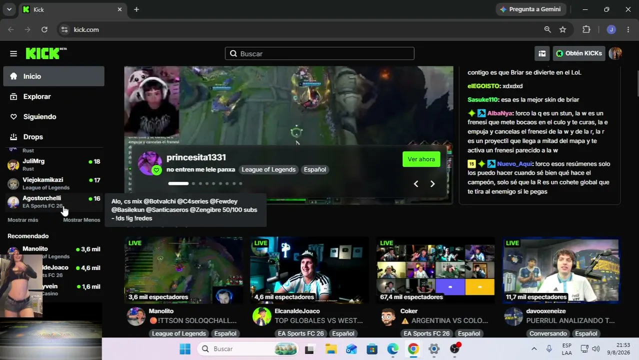 HOY ESTOY BIEN PAJIADITO, NO LOL, NO ARAM, NO NADA, FULL ROBANDO CONTENIDO PROBABLEMENTE A @zEKO | !ig !ds | !TTS ON !VOCES | ARG |