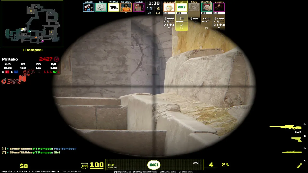Faceit TR Sıralama Kasmaca @xgeewazx @okutluataa