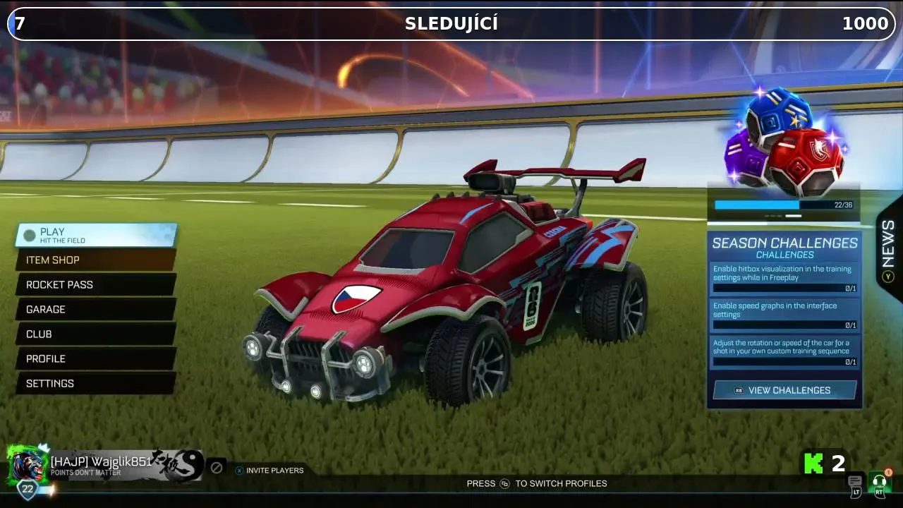 Rocket League Gádže