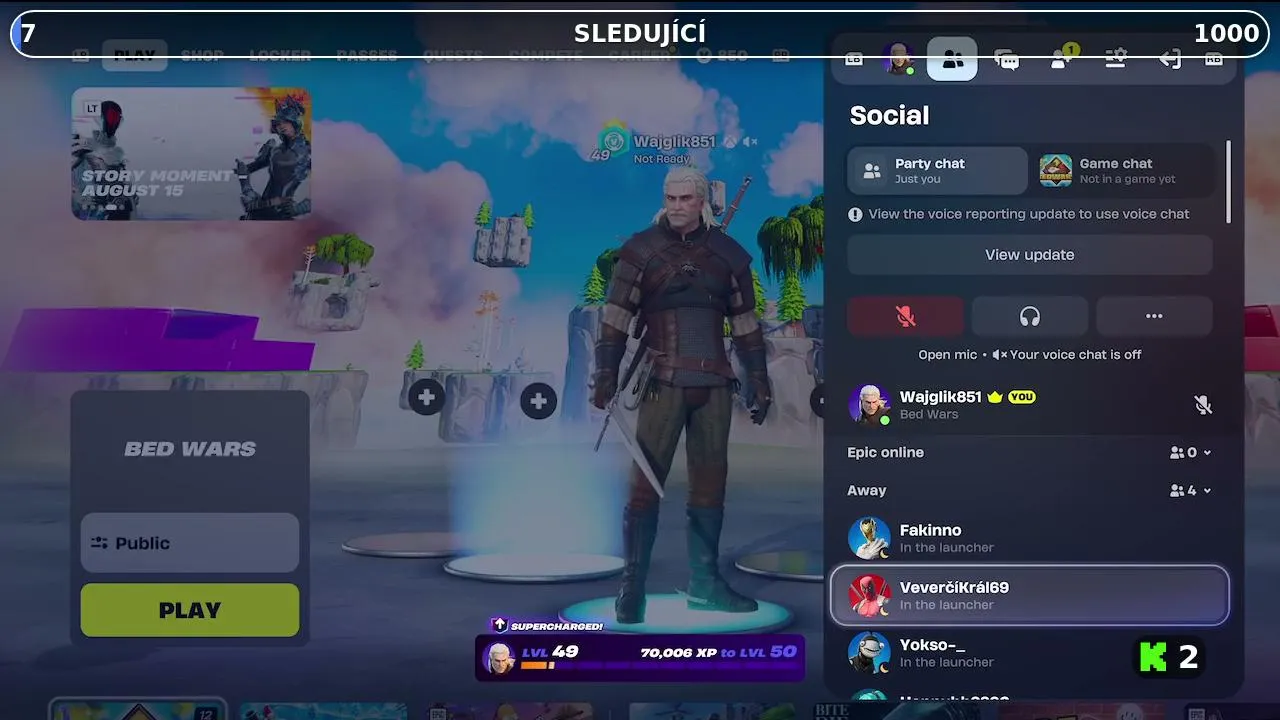 Fortnit S Ondřejem OMG