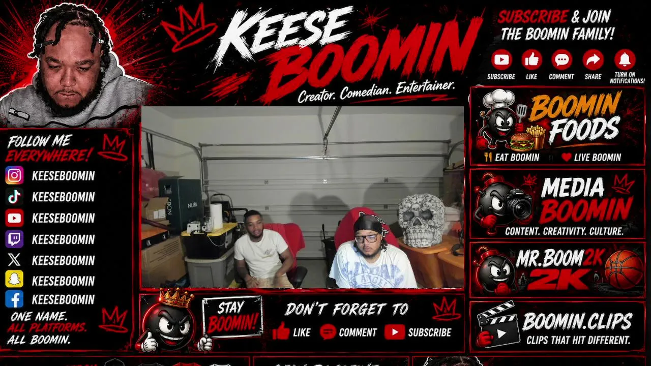 Boomin Topics with KEESE BOOMIN