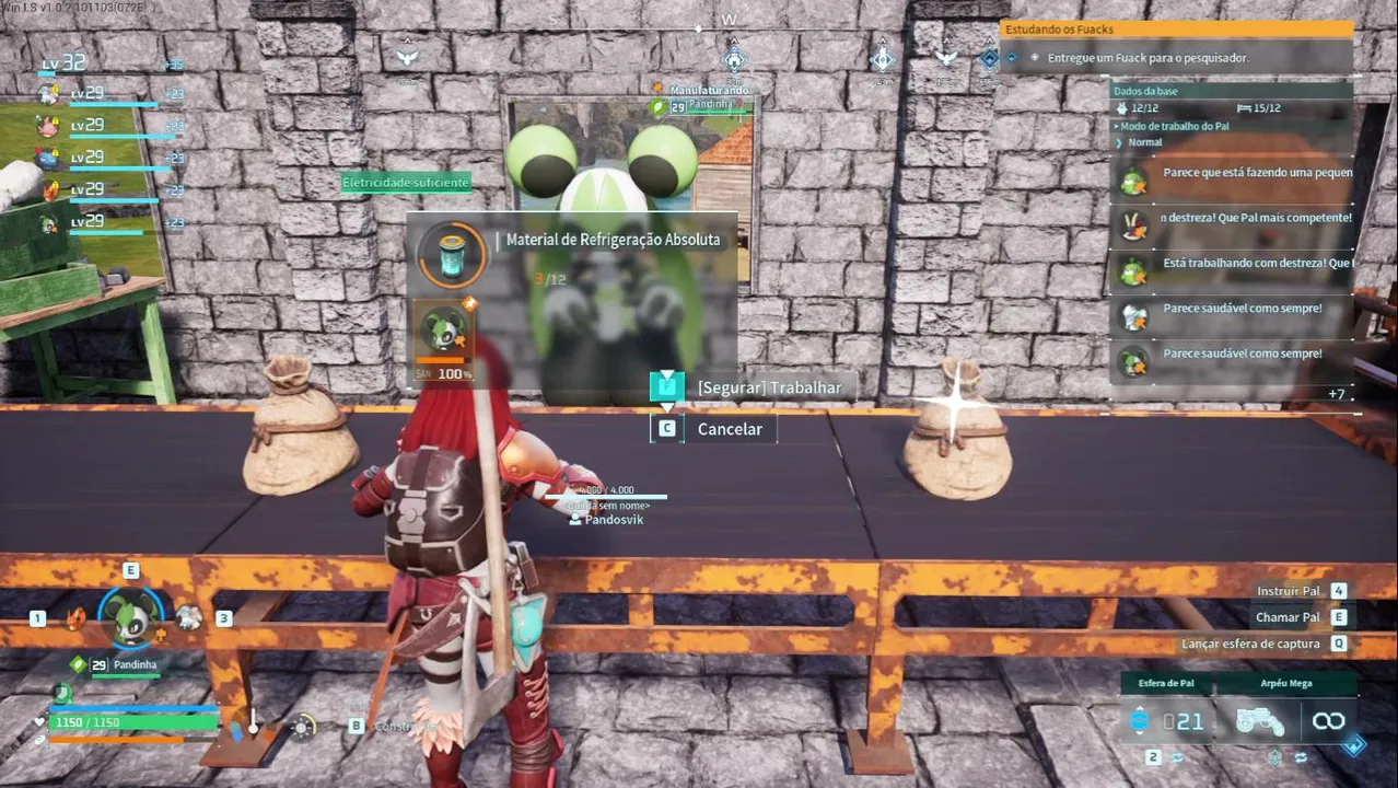Dia 3 inicio de uma aventura em busca do Pal Master