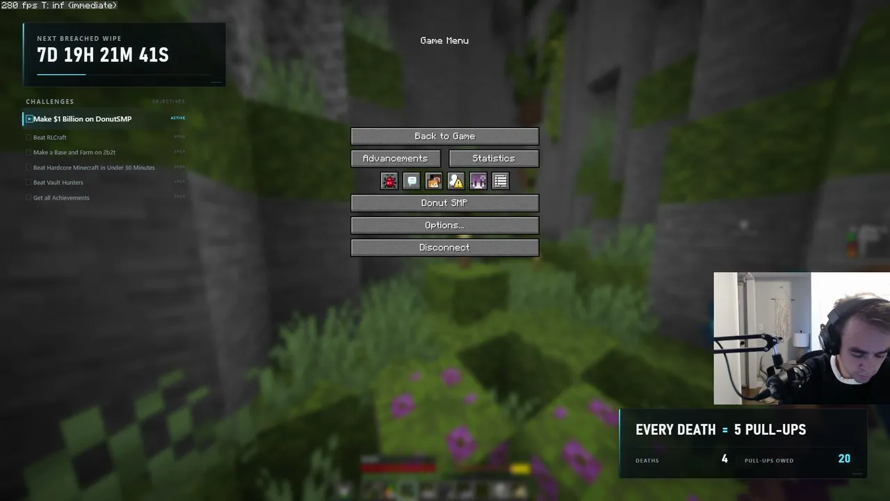 8 DAYS UNTIL BREACHED + MINECRAFT CHALLENGES 1/10
