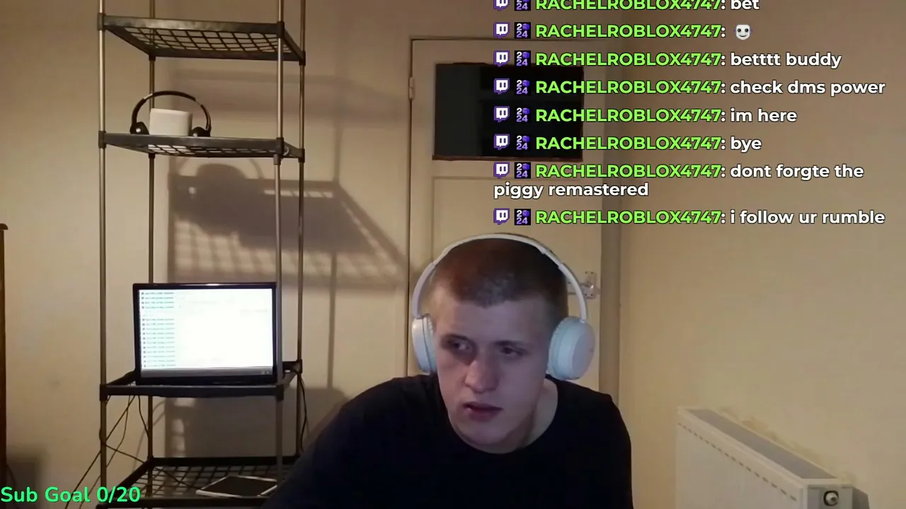 CHILLING AND PLAYING GAMES WITH VIEWERS