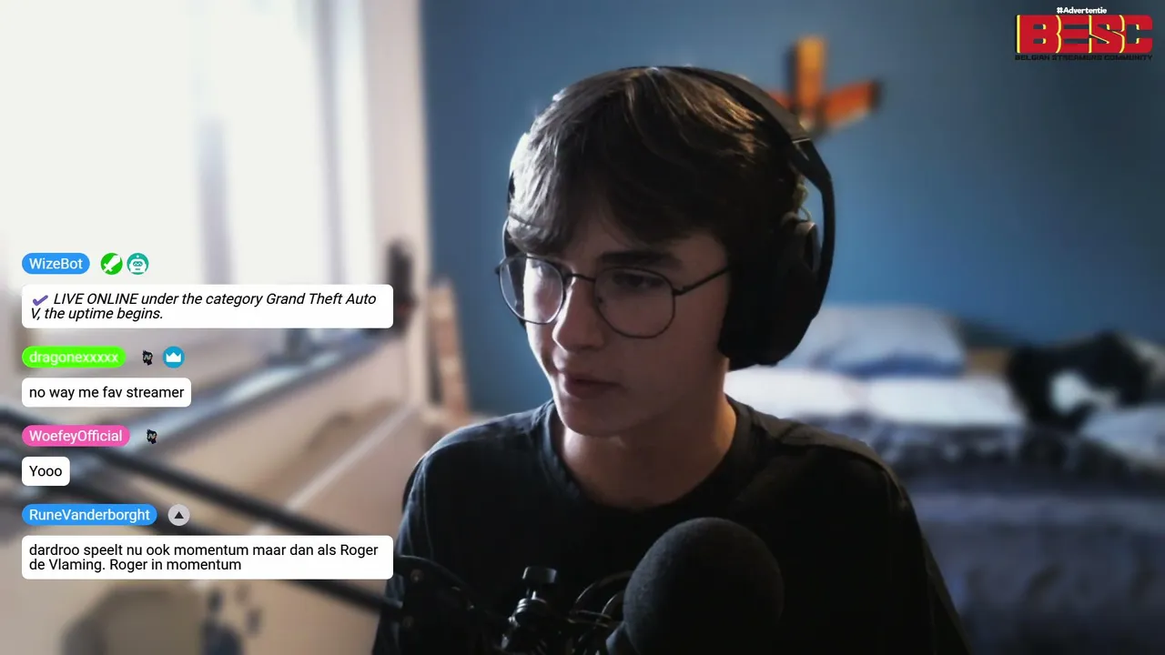 Grootste streamer van Kick uit Vlaanderen #BESC
