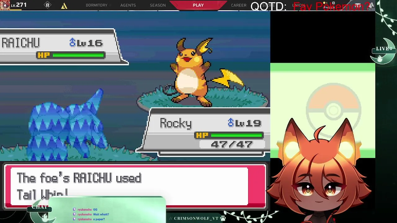 [Viewer !join] Road to 1K 🔥 HG Nuzlocke Between Matches 🔥@CrimsonWolfVT