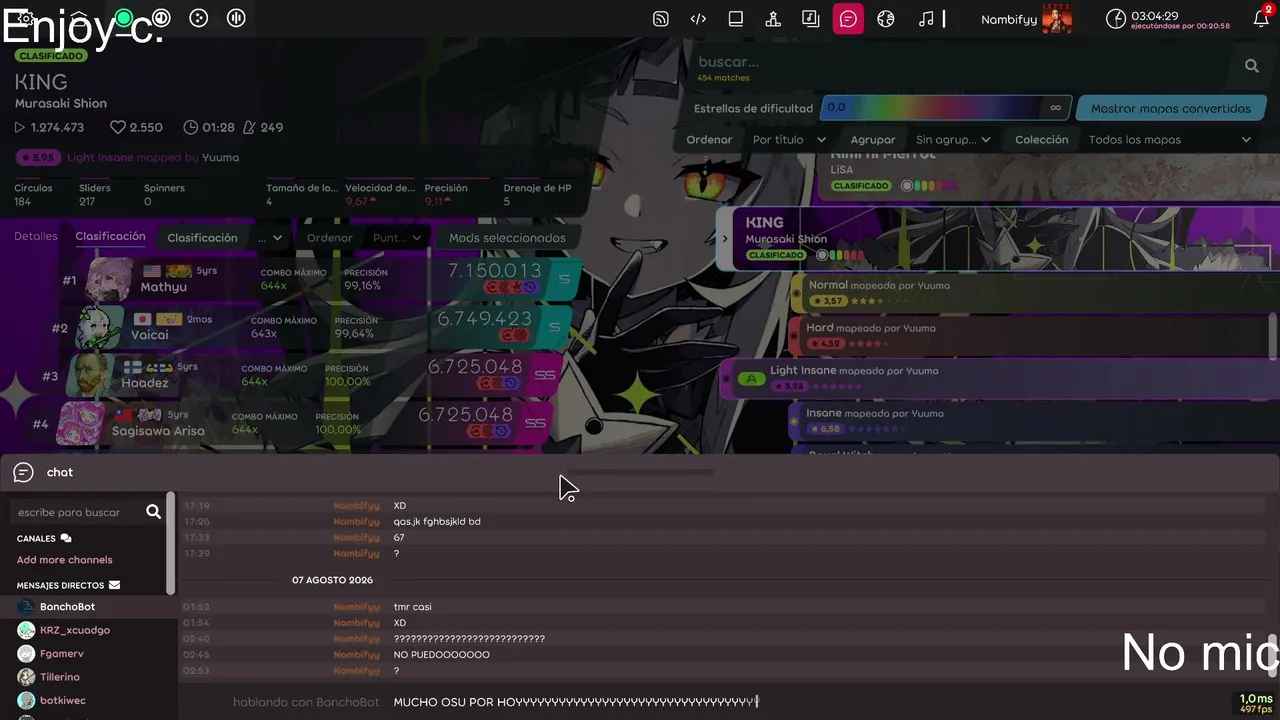 Osu sin skill bajando mi pepita