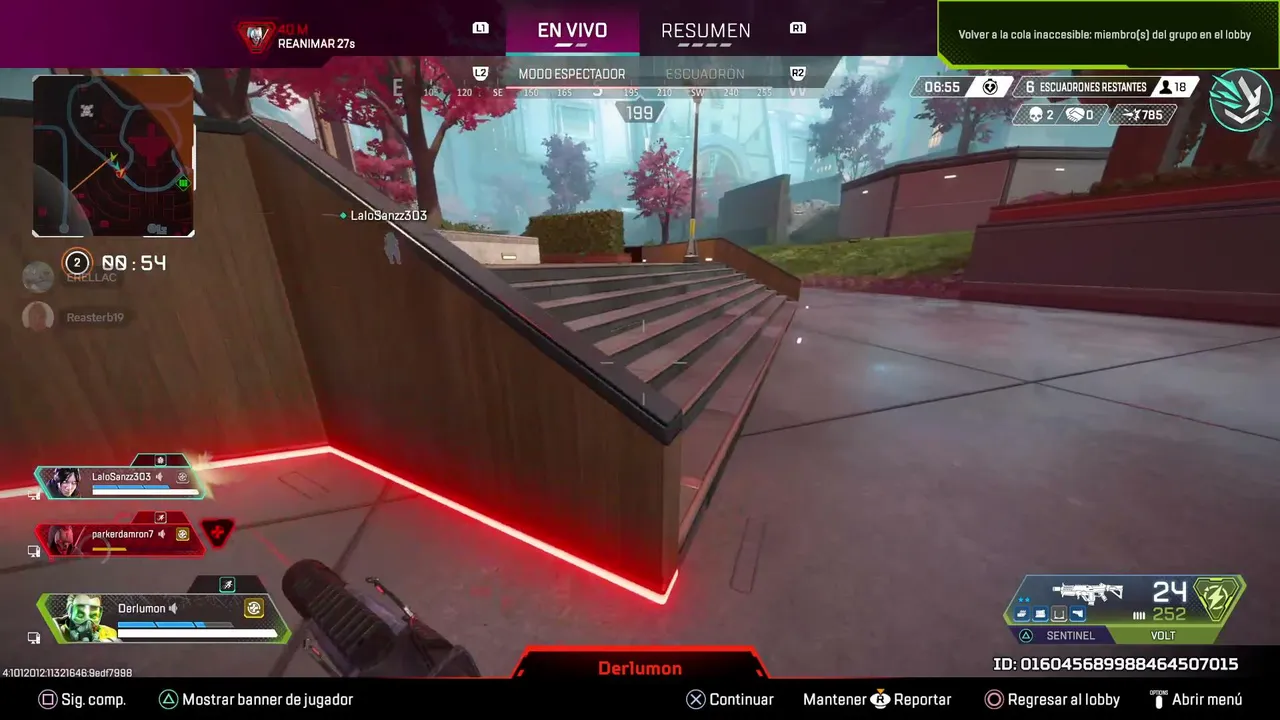 Jugando Apex con el pelelito Erellac