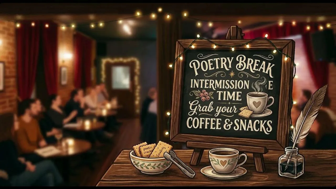 The Poetry Club Saturday Night Show- August 15, 2026