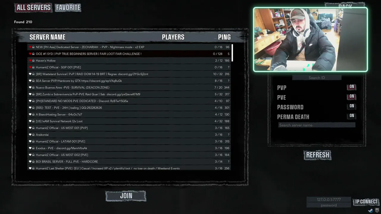 Join AU's Best PVP 128 Slot Player Server !! Just Released ! Fair Loot/Fair Challenge. Wont ever be going down.