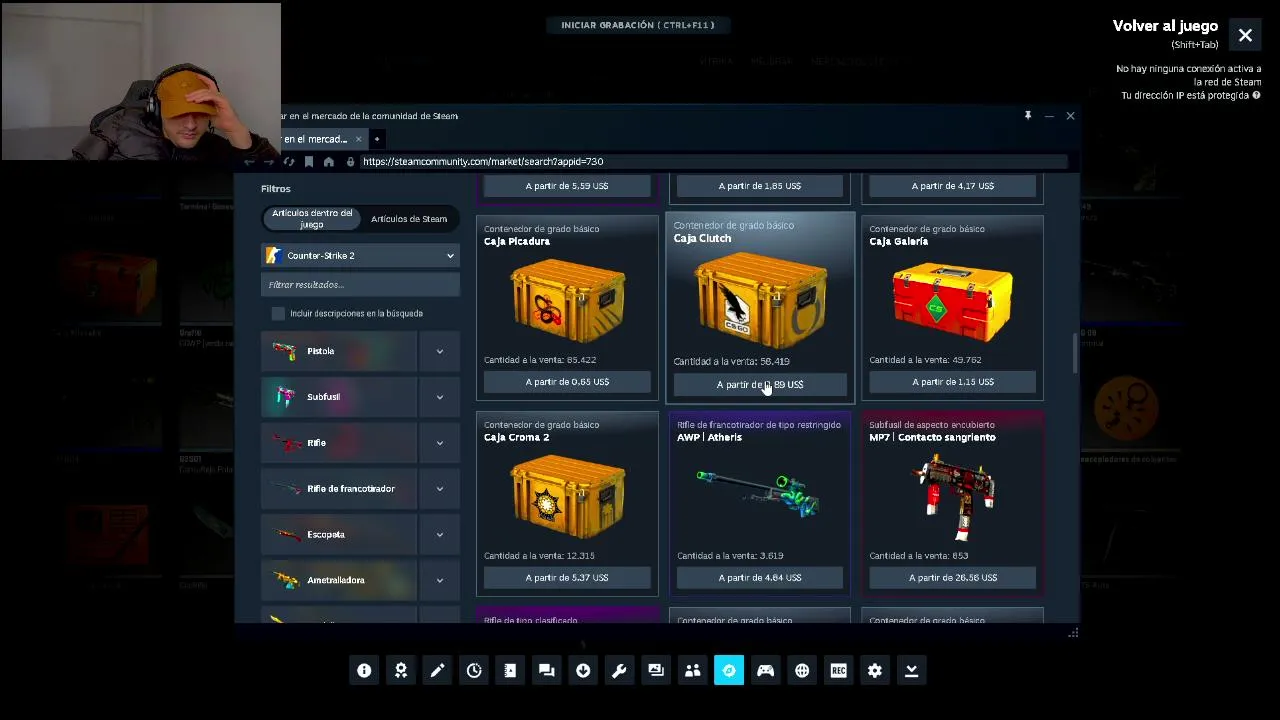 My first stream.