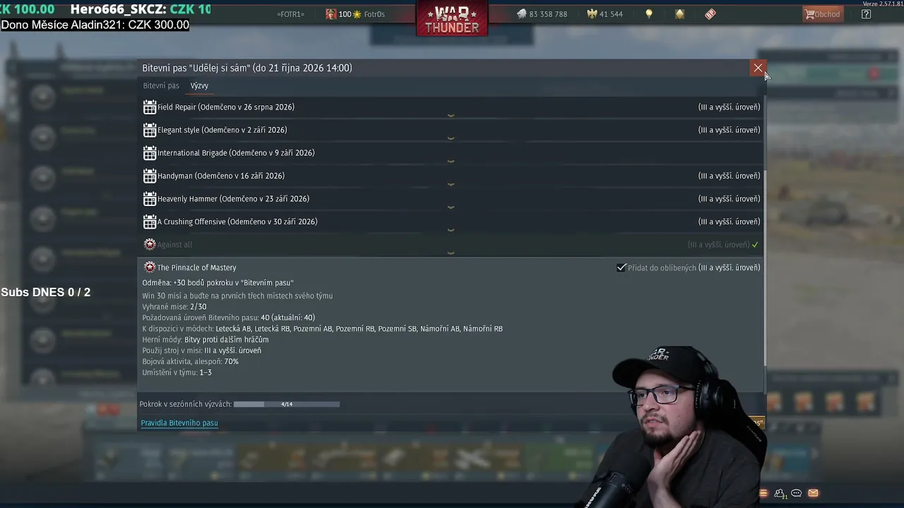Kde gamba!?! poslední stream před dovolenou, další stream v neděli.