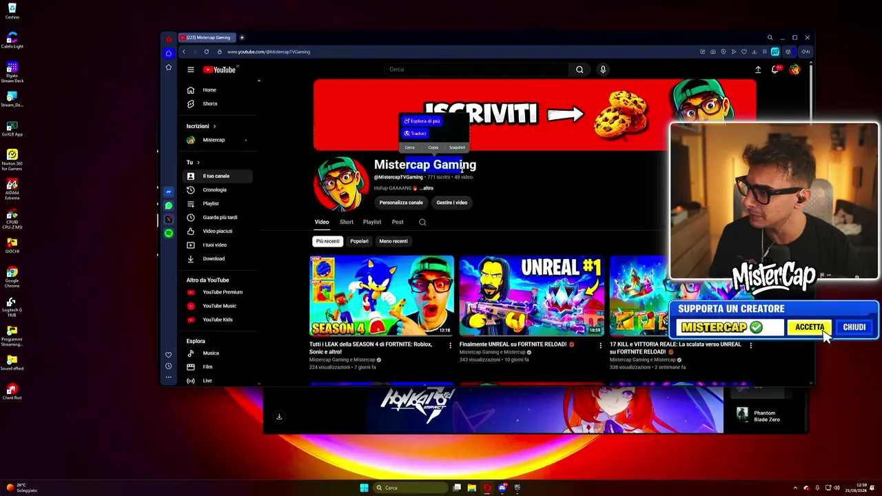 NUOVA SEASON e NUOVO PASS su FORTNITE 🟢 Code: MISTERCAP #ad 🟢 ITA/ENG