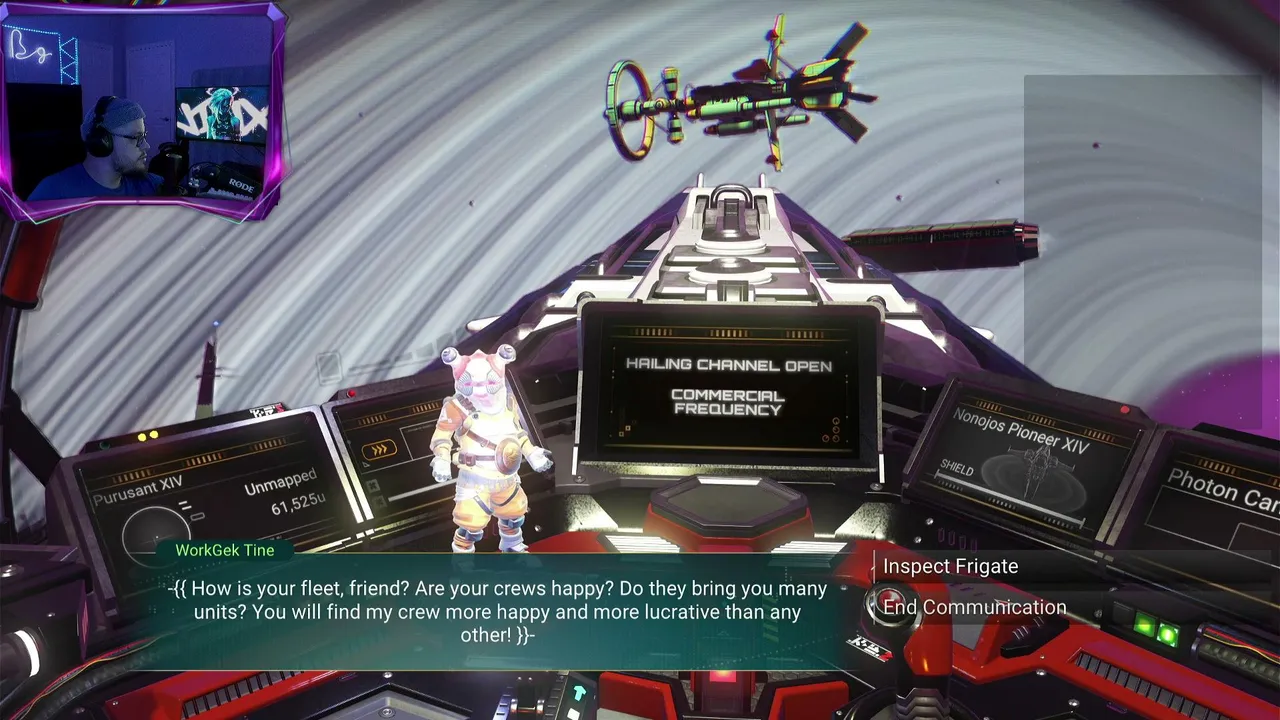 black flag (not synced) ➔(back up system)no man's sky ➔ starfield 🔮