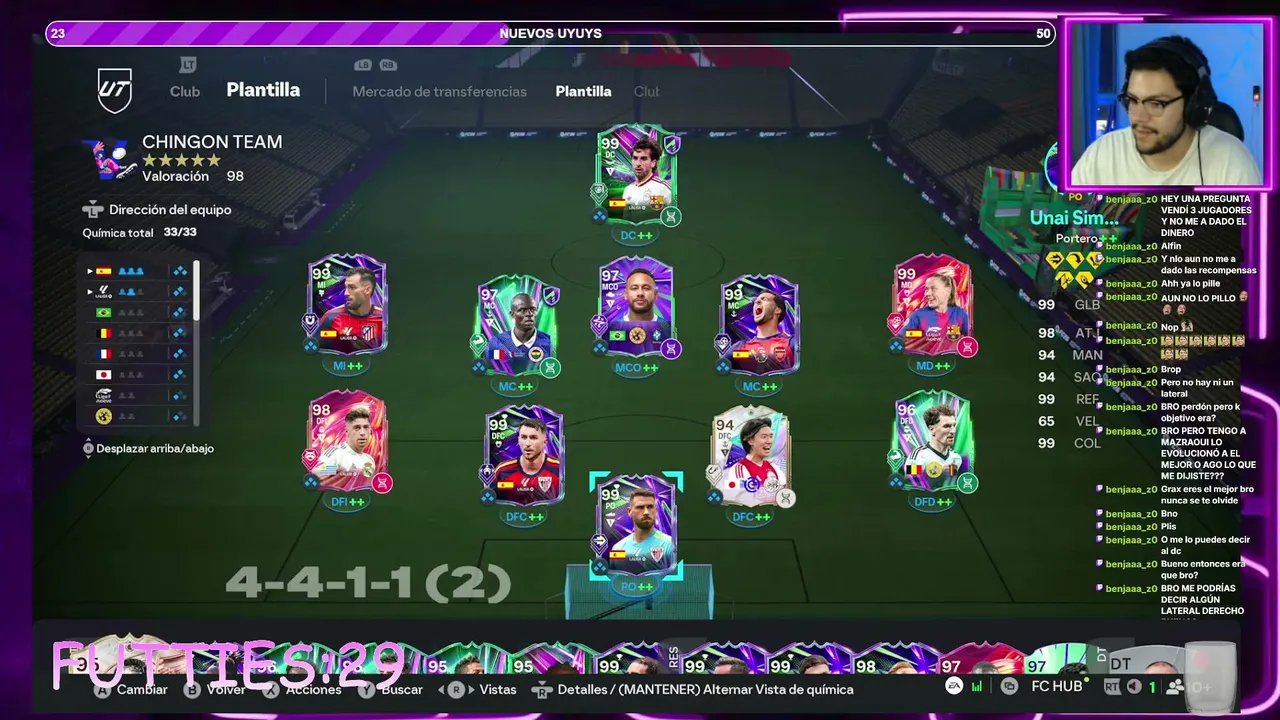 UN DIA MAS PARA FUTTIES EN FIFA