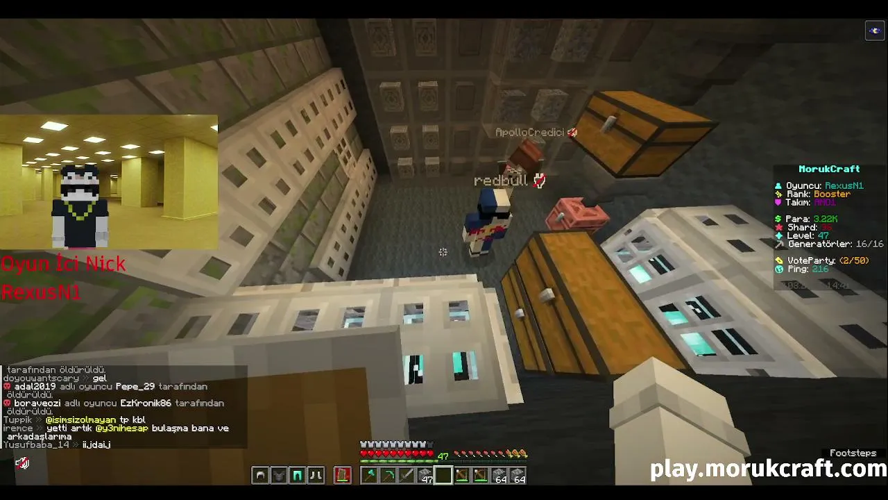 MORUKCRAFT PARA DAGITIM FALAN FİLAN KOS GEL