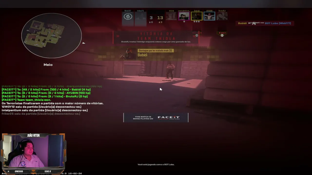 🔫 CS2 AO VIVO | Tentando carregar a tropa