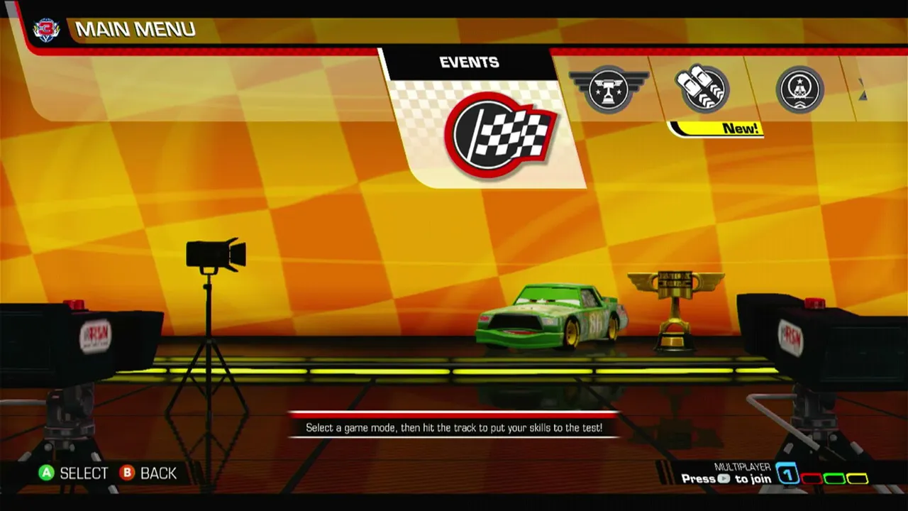 Cars 3: Driven to Win Xbox 360 Gameplay