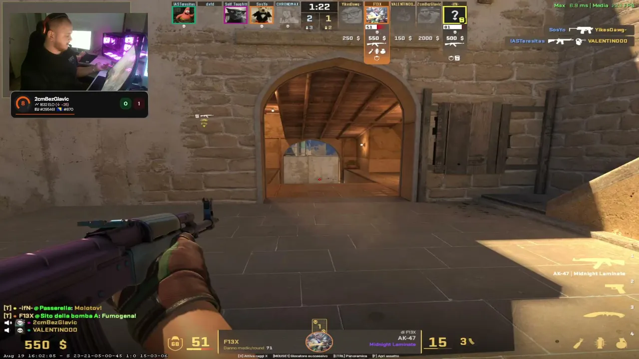 Malo Faceit derati │ Faceit LV8