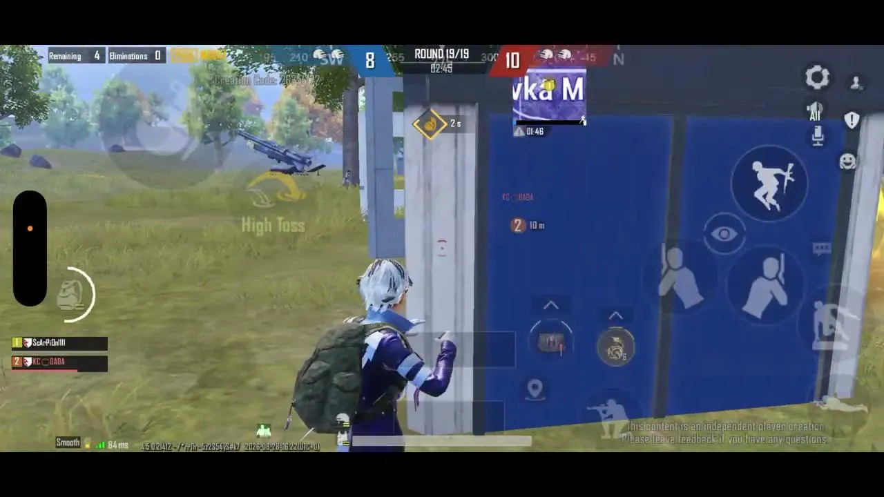 My first stream. pubgm on kick