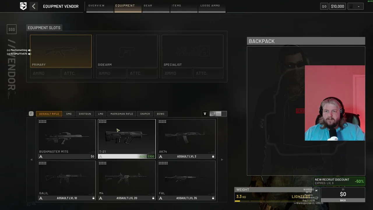 WARDAGS Beta Test | Last Day | Wish me Luck | !Discord