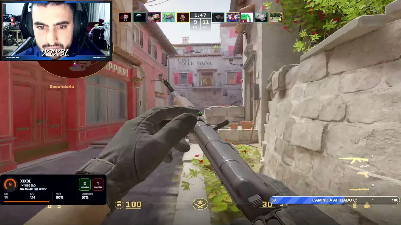 noche de FACEIT! LVL 9 de 10