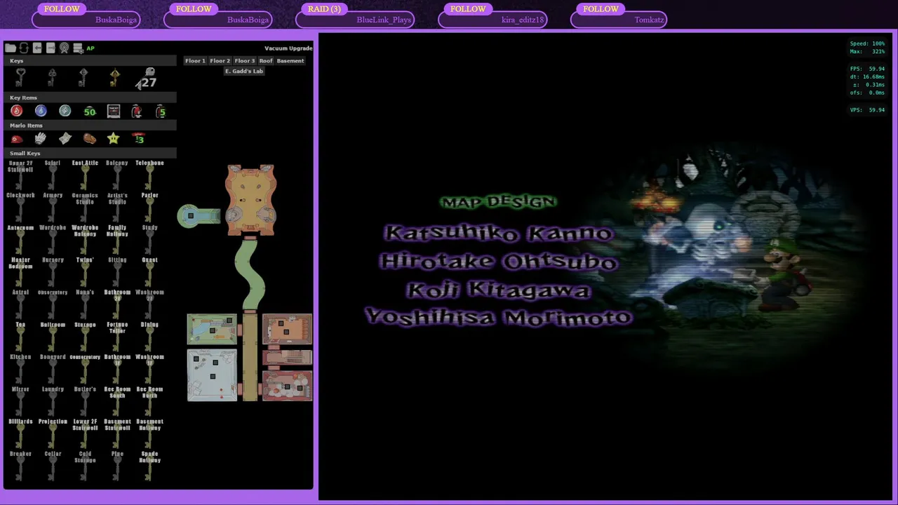Chilling With Some Luigi's Mansion Randomizer | !commands