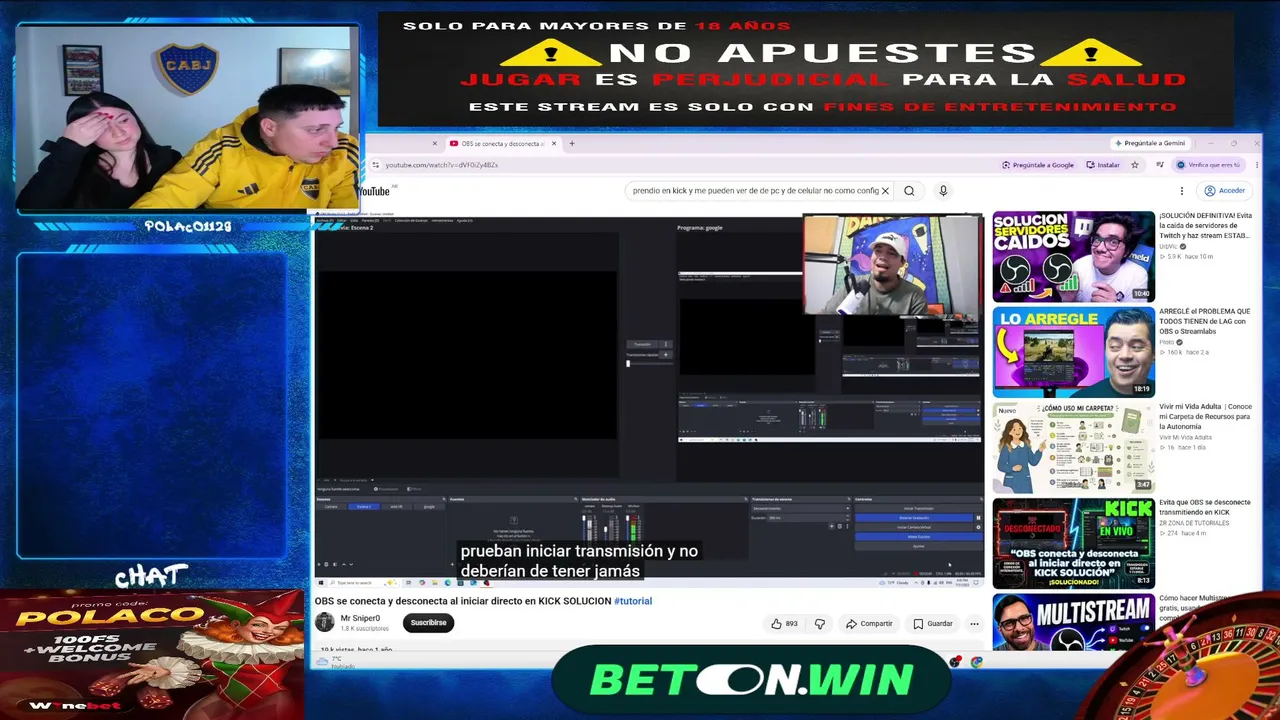 My first stream.