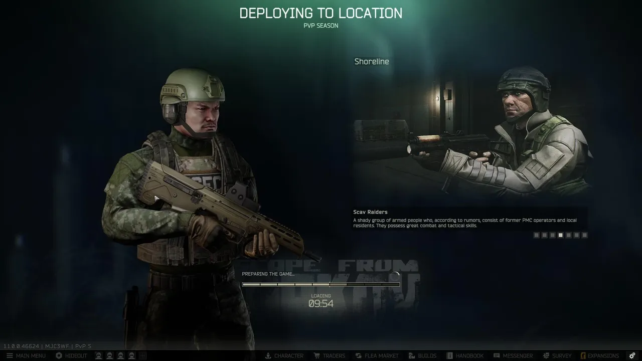 Hi guys! trying a new game called escape from tarkov !
