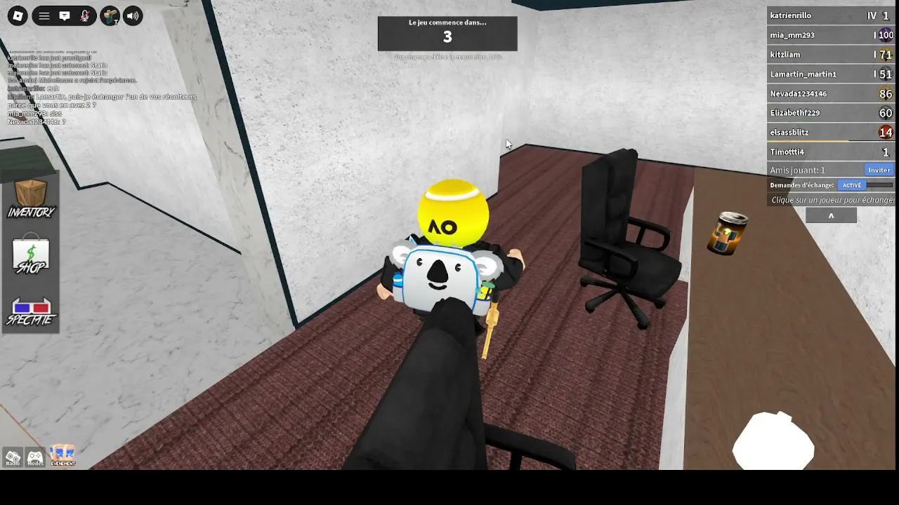 On joue a mm2