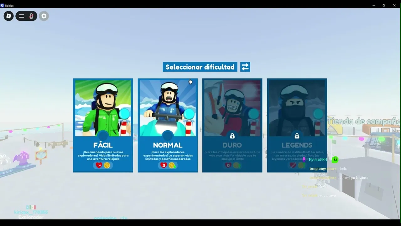 Unete para que charlemos un rato oh jugamos algo Soy nuevo en kick!