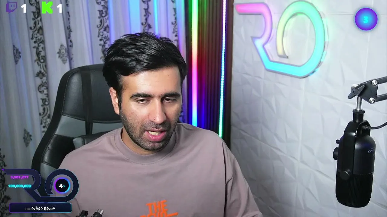 عرفان و هزار مشکل. استریم با چالش هوشمند 😎