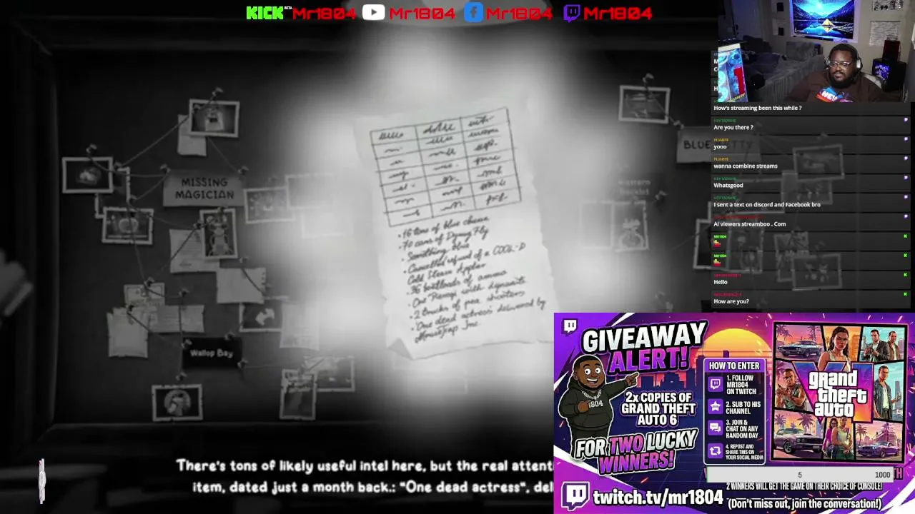 GTA6 Give Away 2 Copies - Offline Signup Stream
