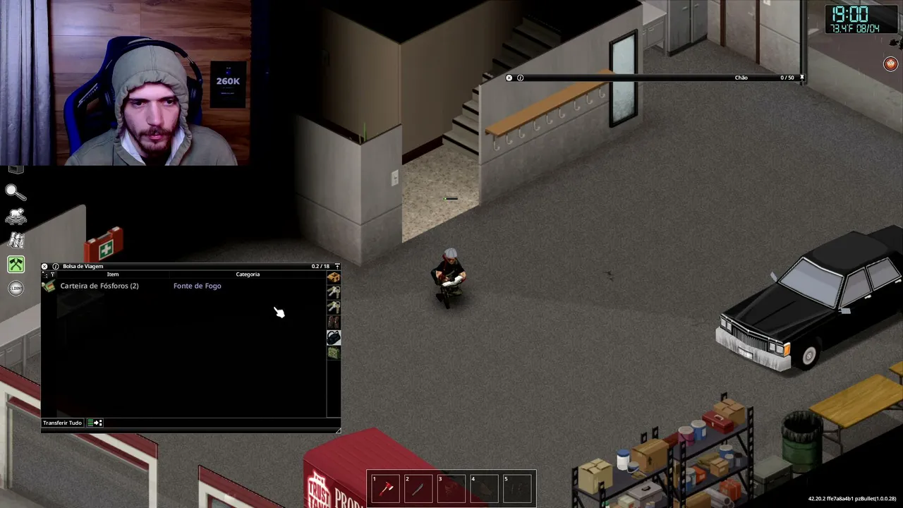 Sobrevivendo no zomboid