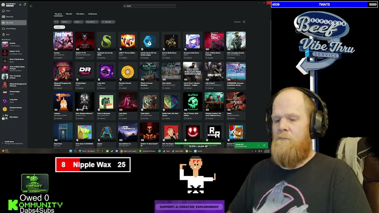 Be gentle it's my first time...
Wheel of thanks is live! Come through for your YapNSesh!
Get in here you TWATS!