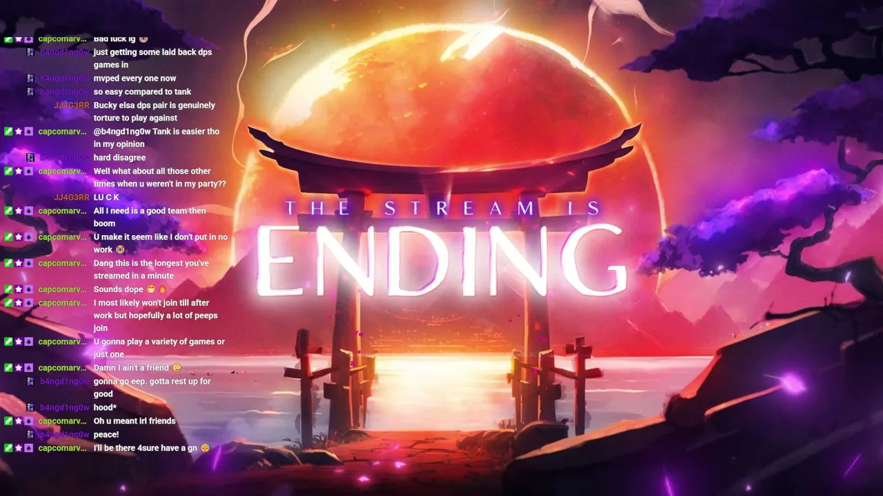 My first stream.