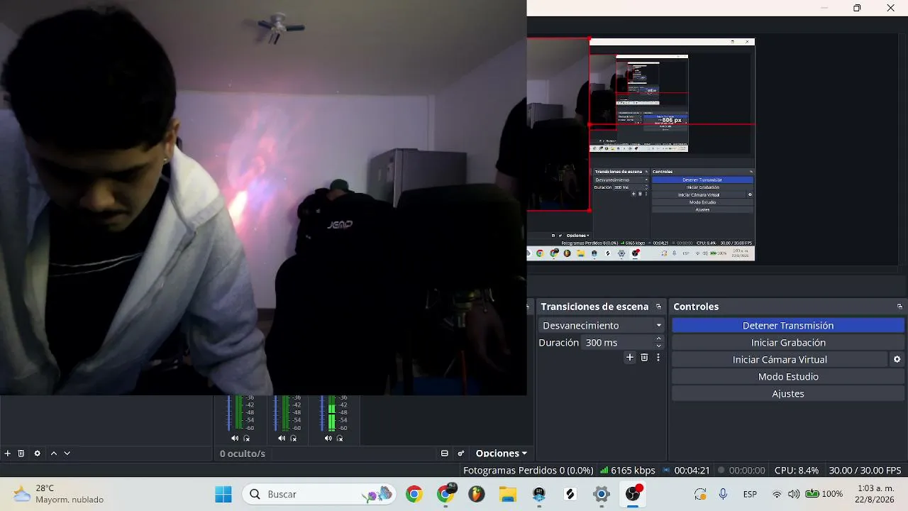 My first stream.