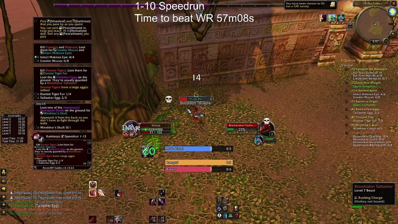 Hardcore Solo SelfFound Warrior 1-10 WR attempt