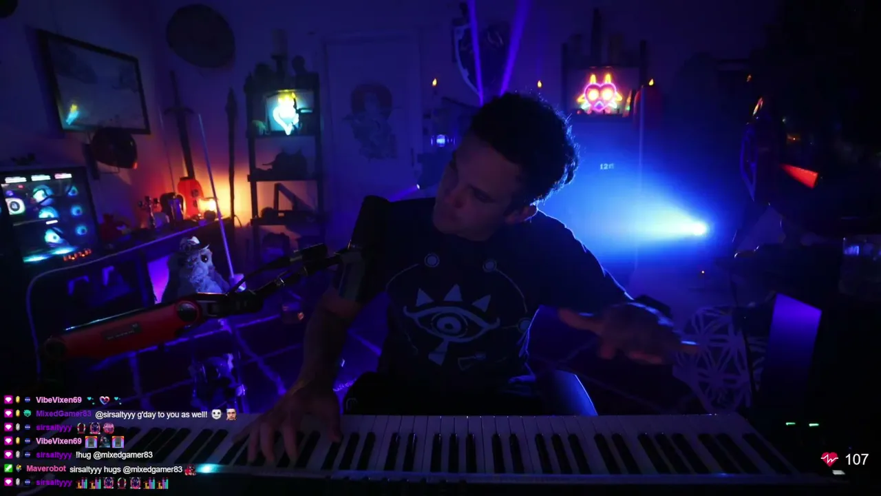 Assassin's Creed Black Flag Remake With a Piano Controller - Live Music!