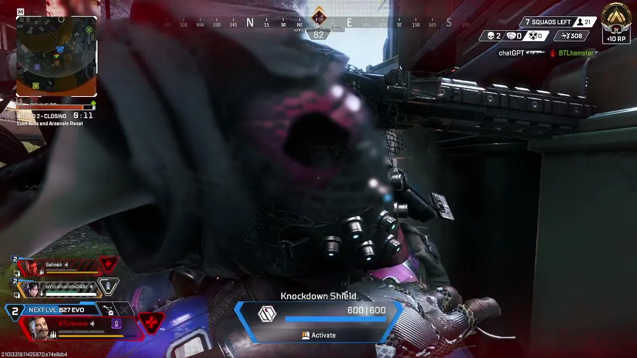 Apex legends session